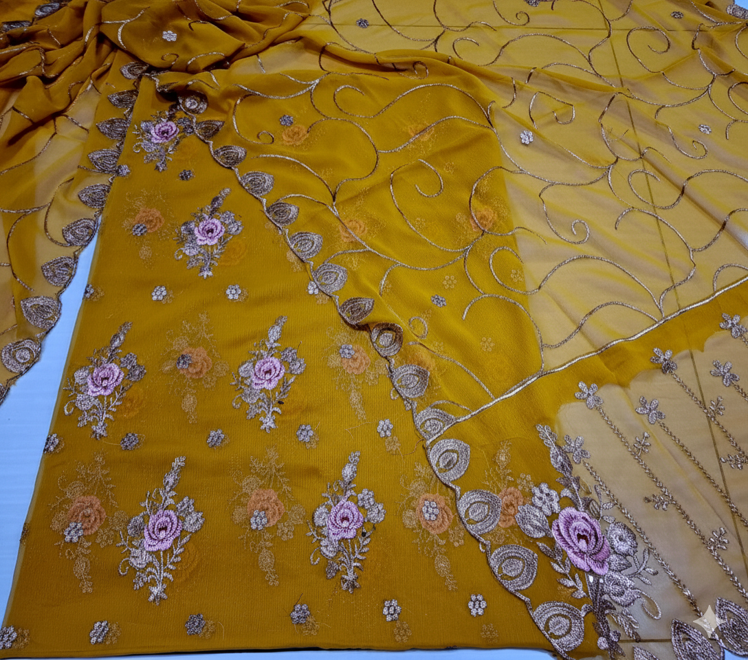 Chiffon 2pc unstitched