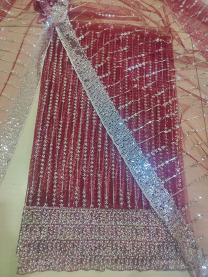 Net 2pc – Unstitched Turkish Cutdana Collection - 2