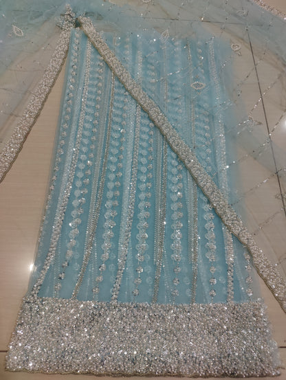 Turkish cutdnaa net unstitched 2pc