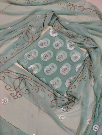 Chiffon 2pc unstitched