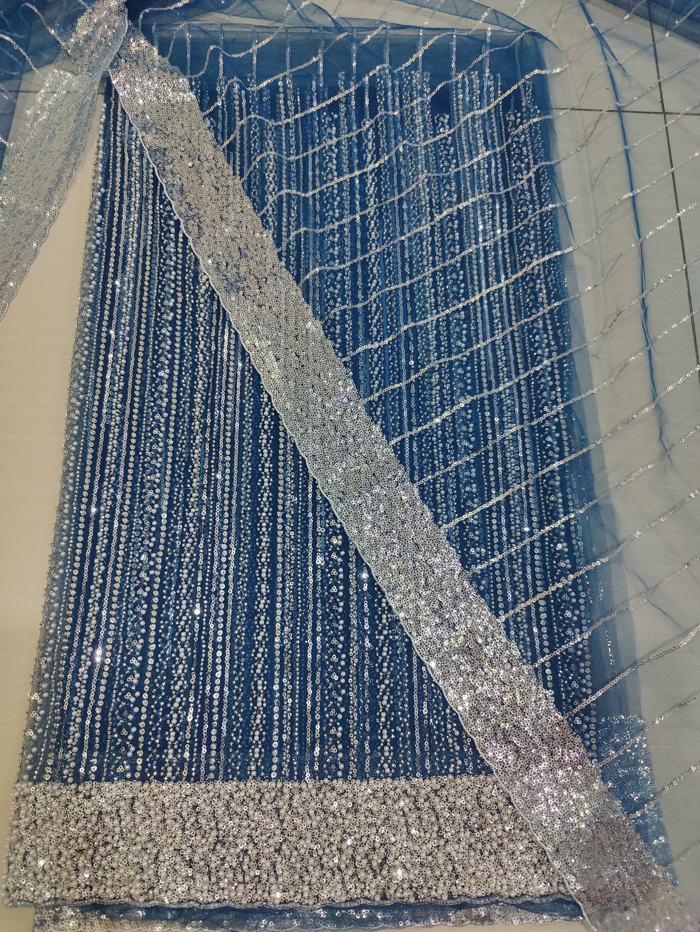 Net 2pc – Unstitched Turkish Cutdana Collection