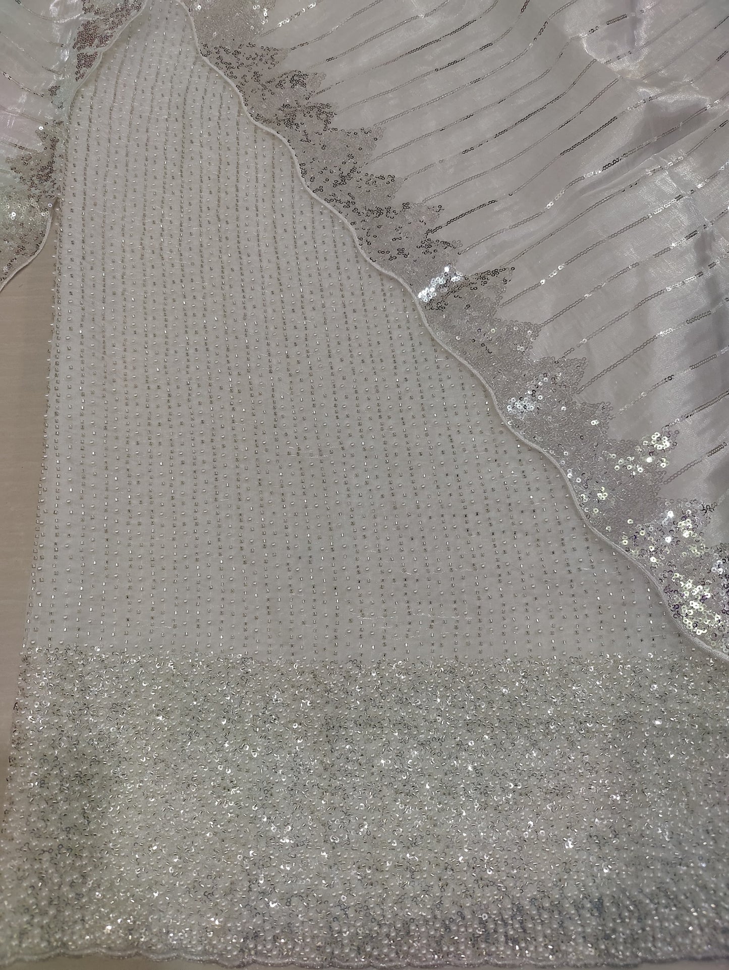 Silk 2pc – Unstitched Turkish Cutdana Collection - 4