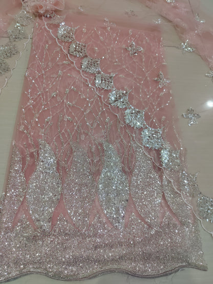 Net 2pc – Unstitched Turkish Cutdana Collection - 6