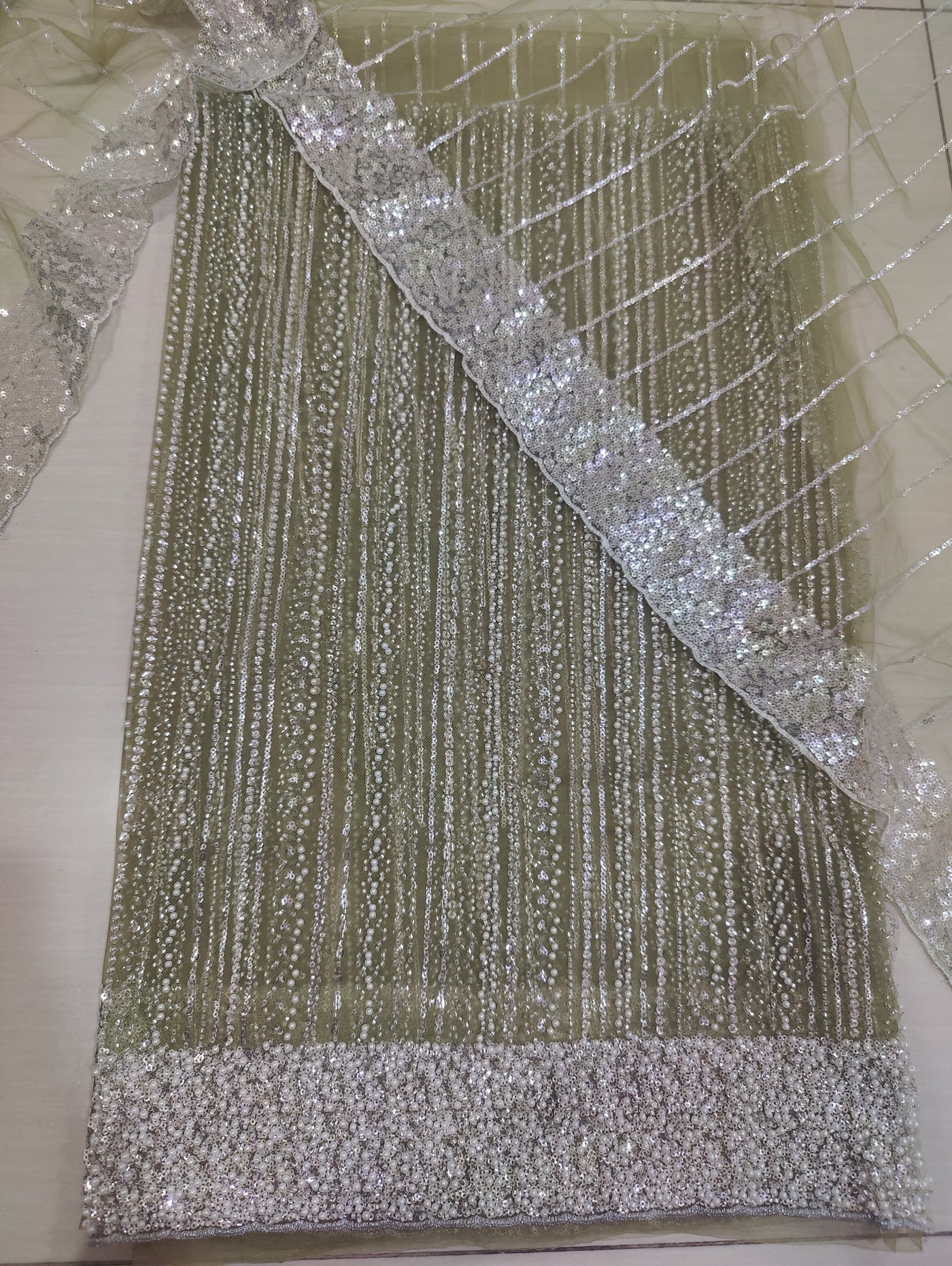 Net 2pc – Unstitched Turkish Cutdana Collection