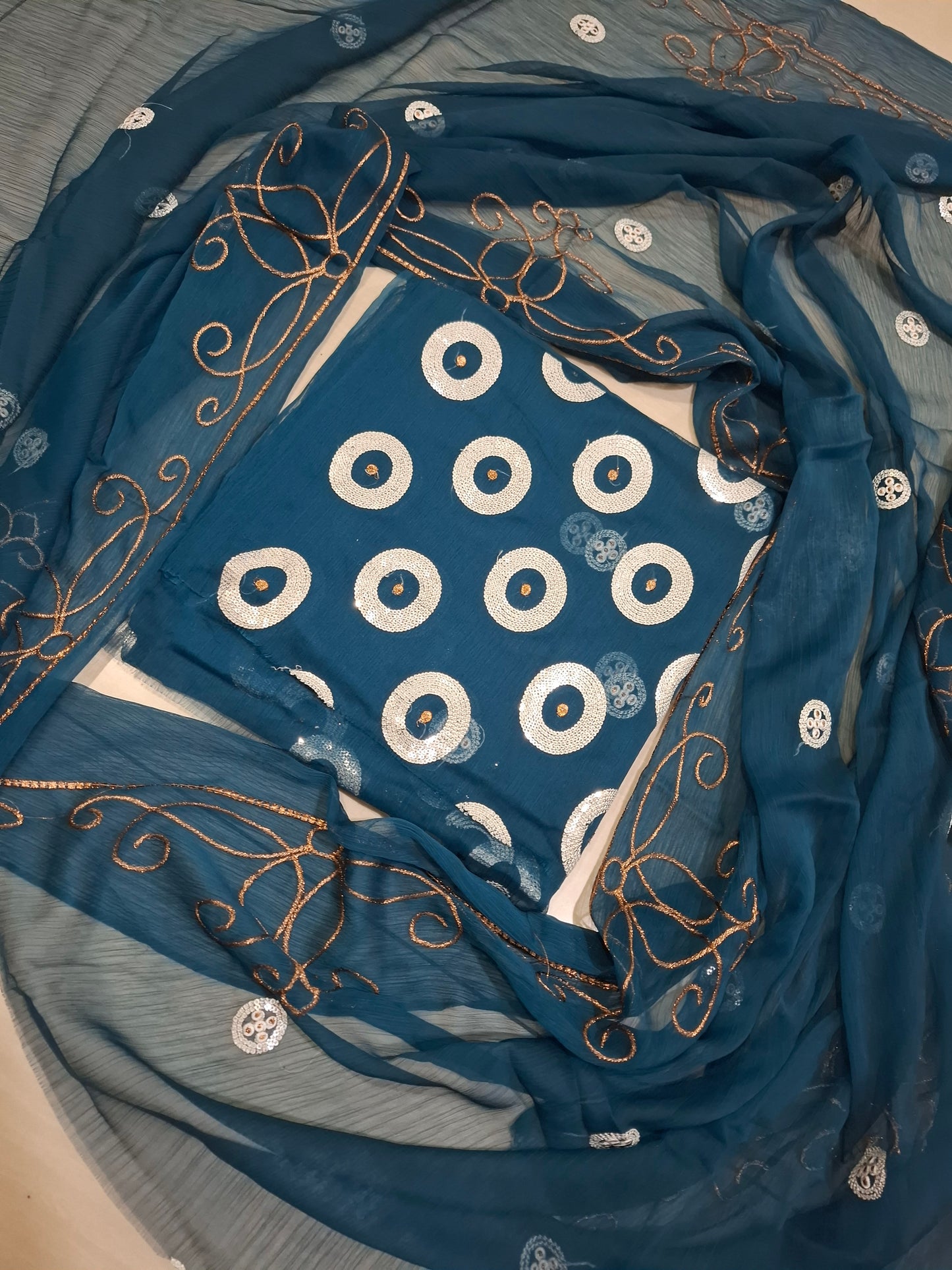 Chiffon 2pc unstitched