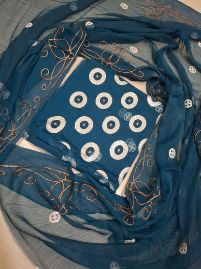 Chiffon 2pc unstitched