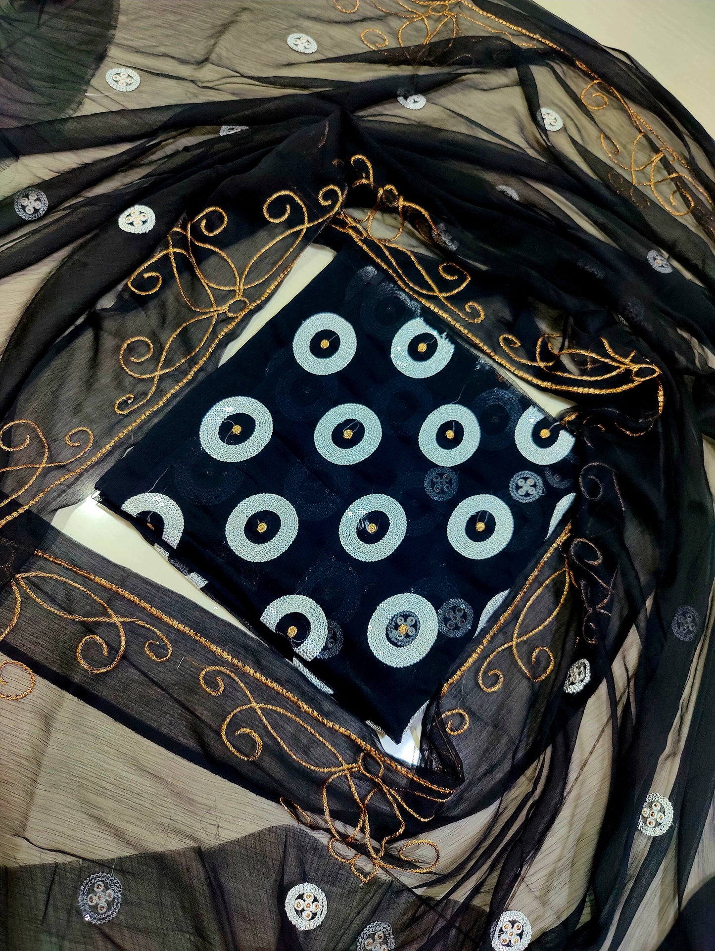 Chiffon 2pc unstitched