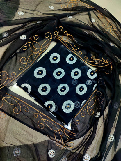 Chiffon 2pc unstitched