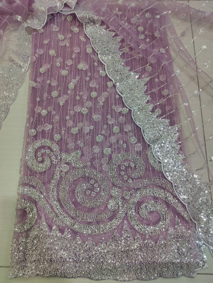 Net 2pc – Unstitched Turkish Cutdana Collection - 5