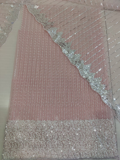 Net 2pc – Unstitched Turkish Cutdana Collection - 3