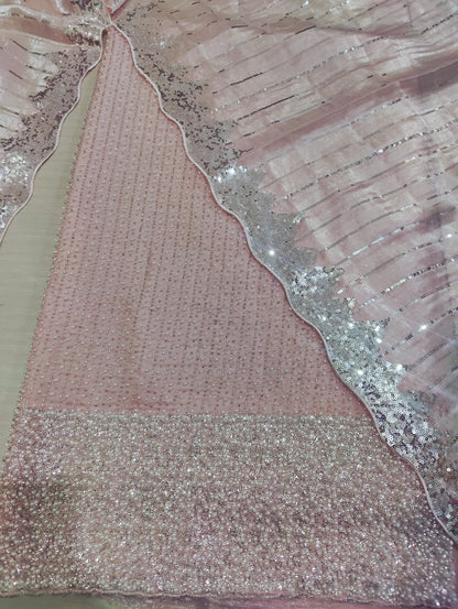 Silk 2pc – Unstitched Turkish Cutdana Collection - 4