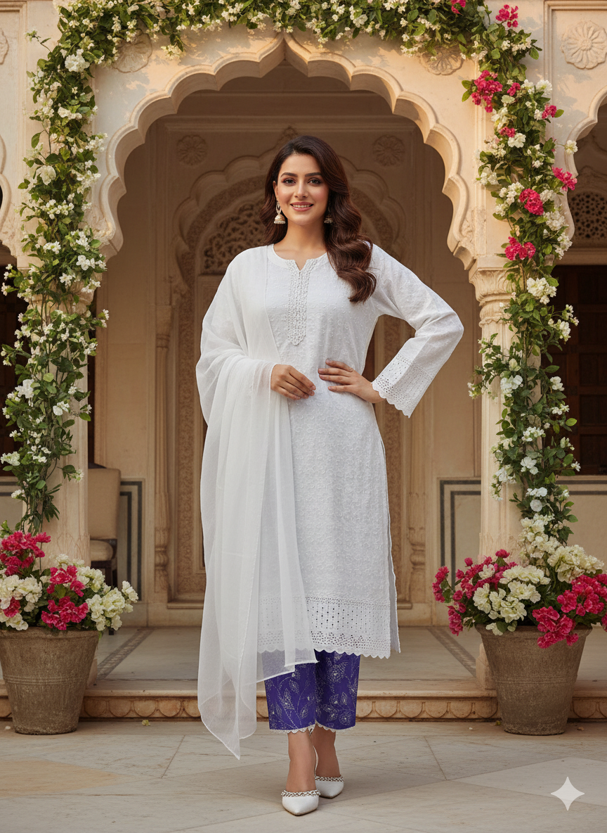 Pre-Stitched 3-Piece Ensemble | Modern & Modest