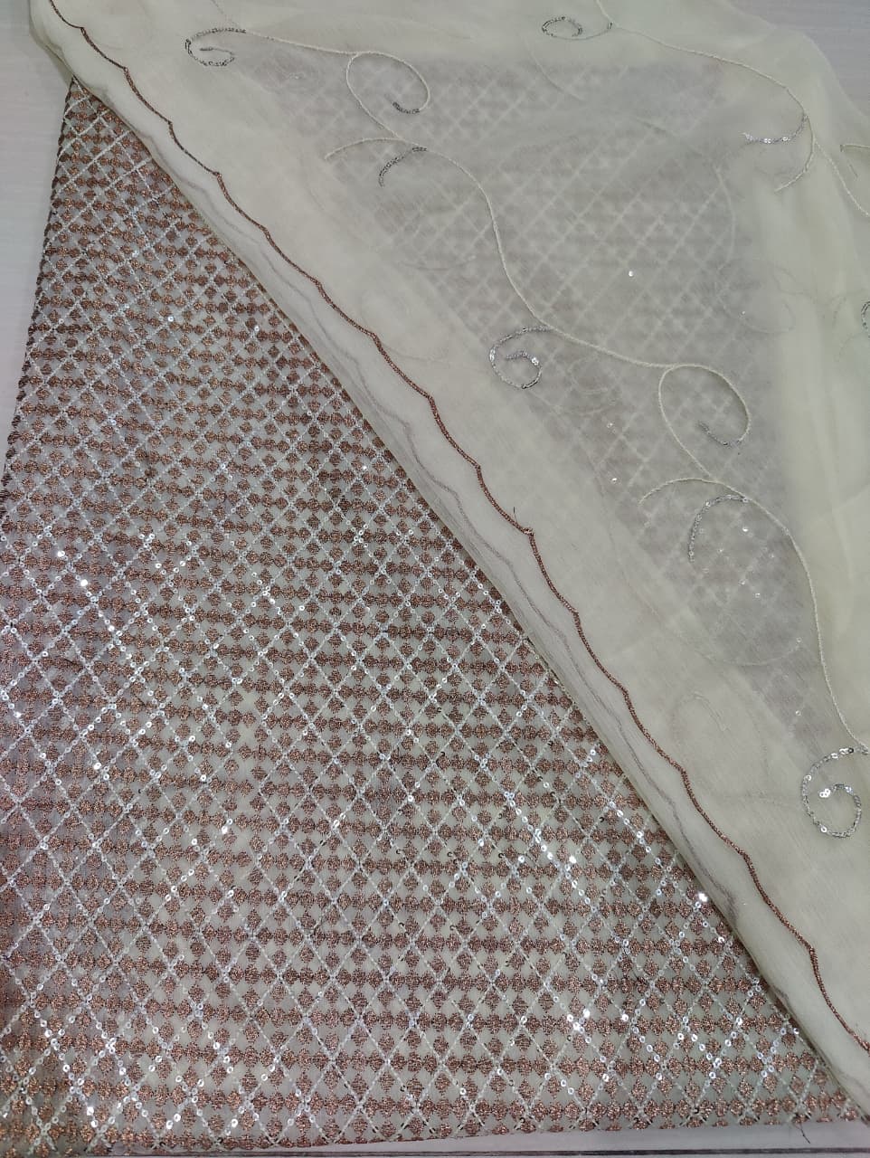 Chiffon 2pc unstitched