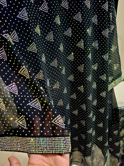 Designer Chiffon 3pc Party Wear