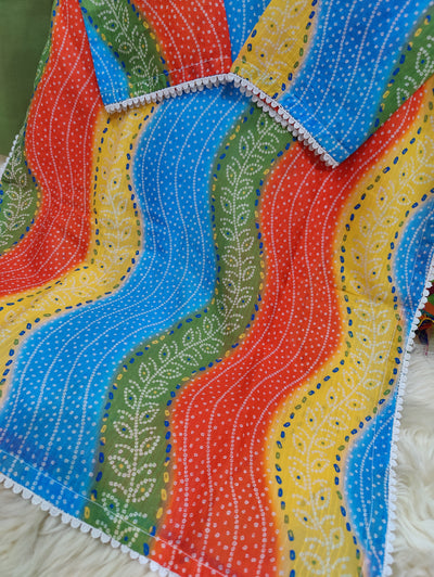 Unstitched Lawn 3pc Set | Soft Fabric & Vibrant Prints