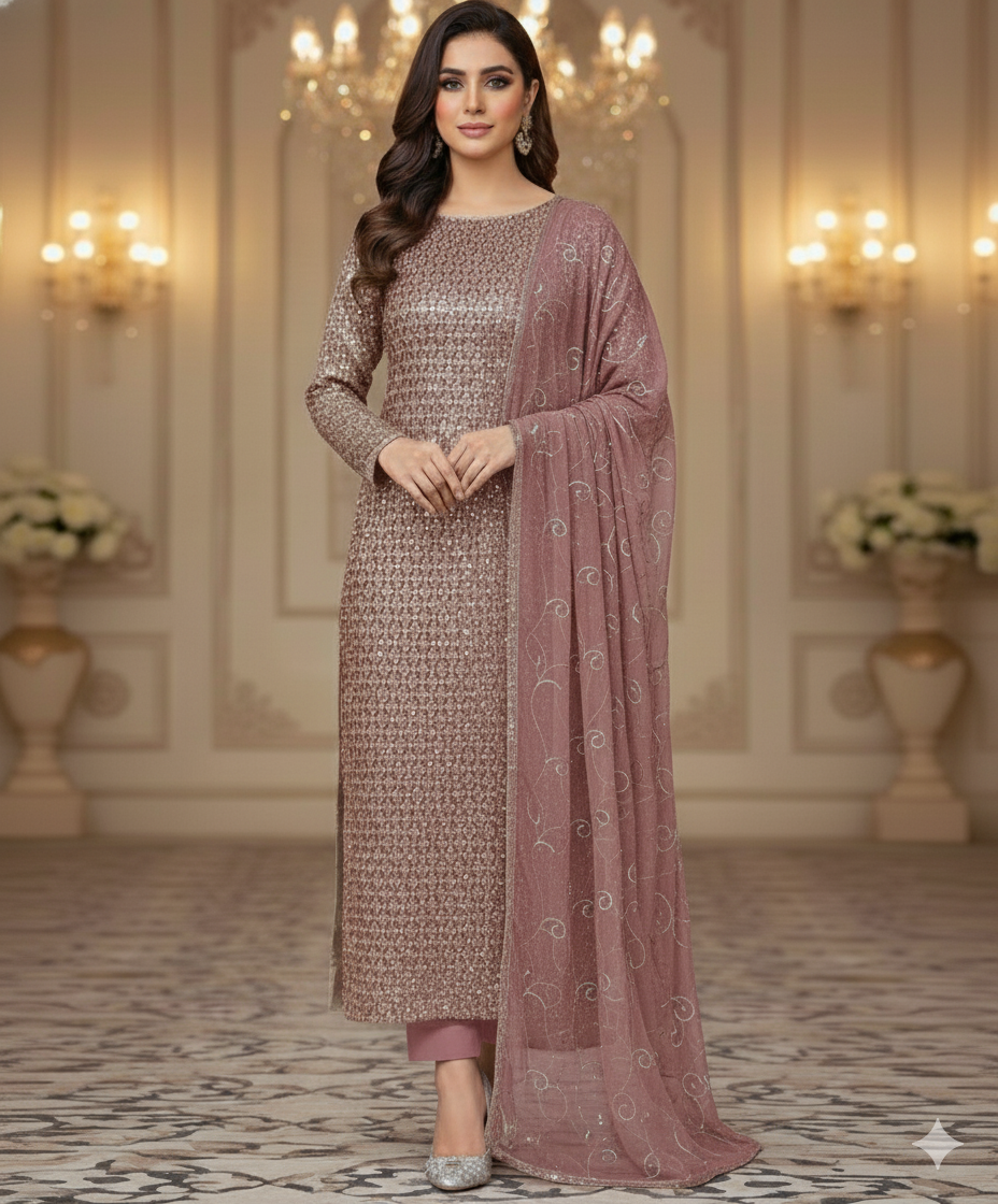 Chiffon 2pc unstitched