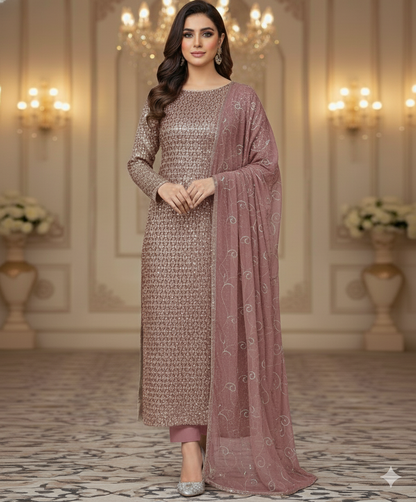 Chiffon 2pc unstitched