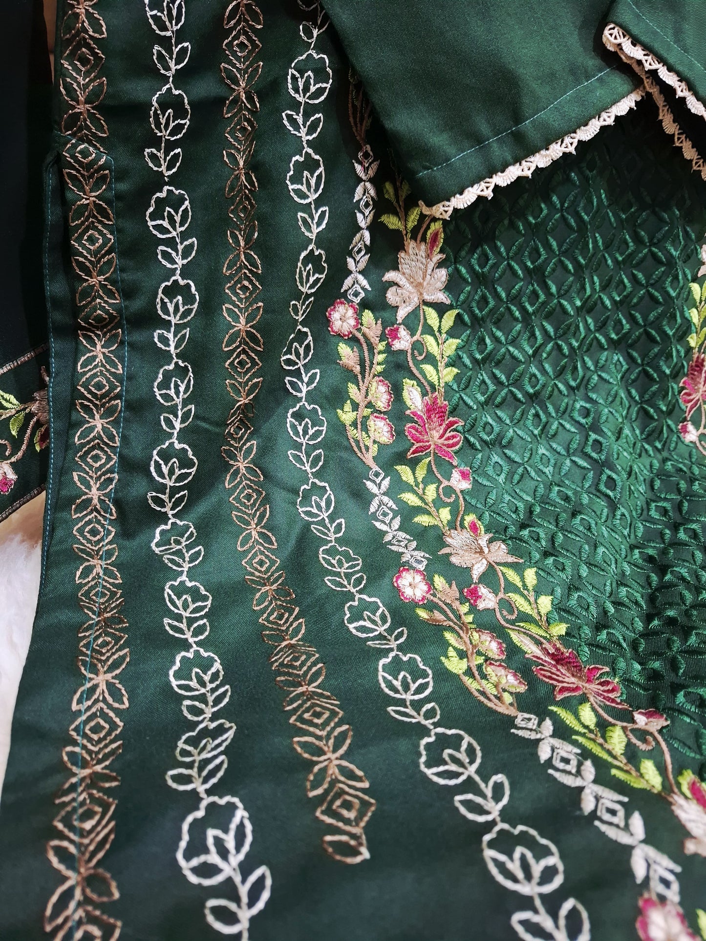 2-Piece Dhanak Suit for Women | Winter Collection