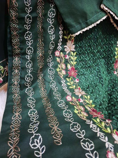 2-Piece Dhanak Suit for Women | Winter Collection