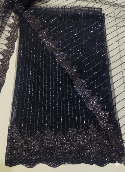 Net 2pc – Unstitched Turkish Cutdana Collection - 4