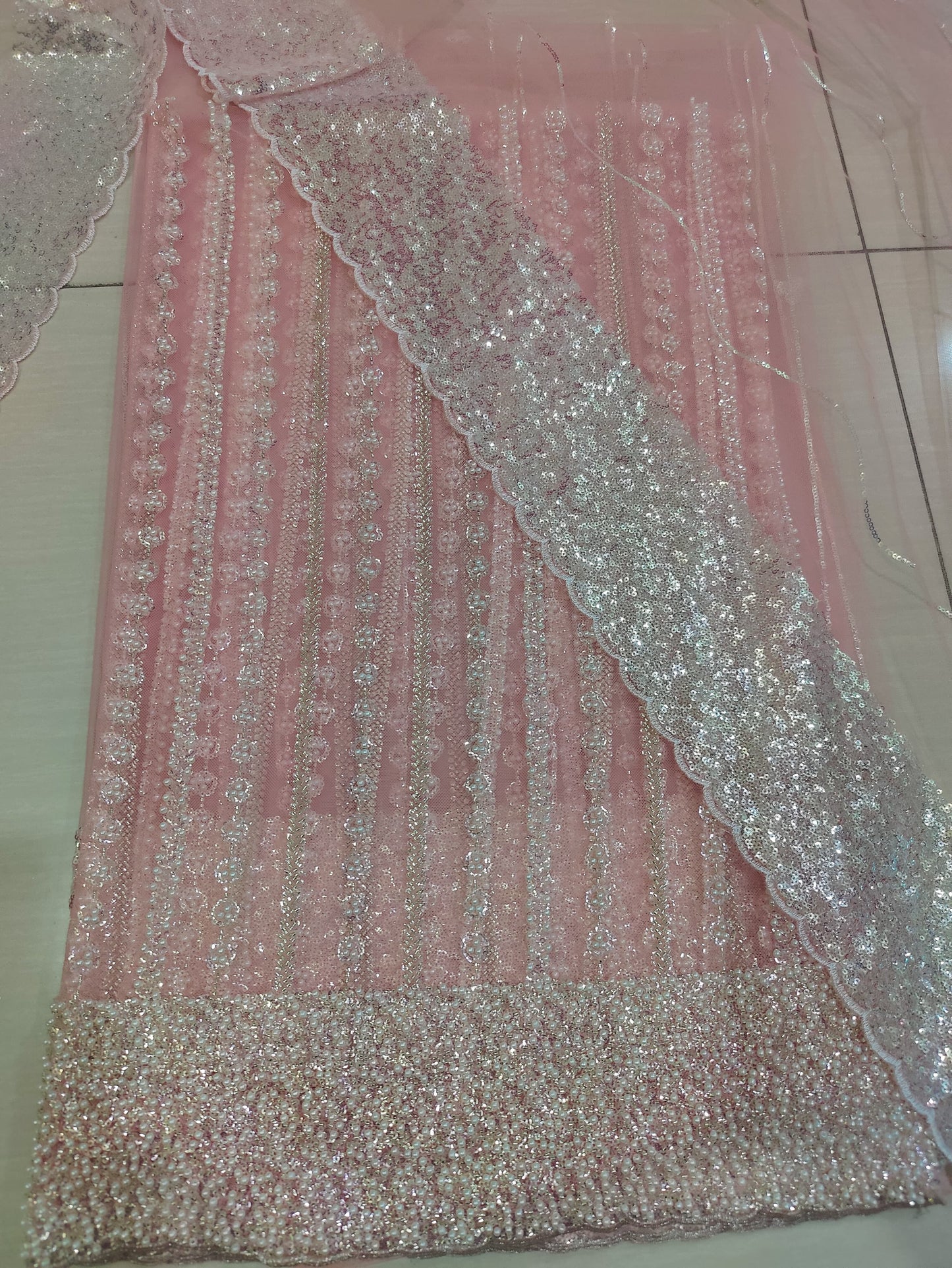 Net 2pc – Unstitched Turkish Cutdana Collection - 7