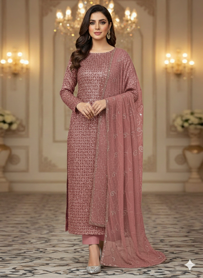 Chiffon 2pc unstitched