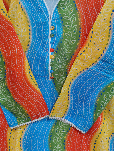 Unstitched Lawn 3pc Set | Soft Fabric & Vibrant Prints