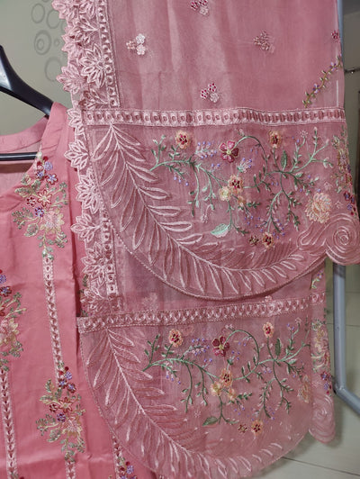 3-Piece Lawn Chikankari Suit for Women | Summer Collection