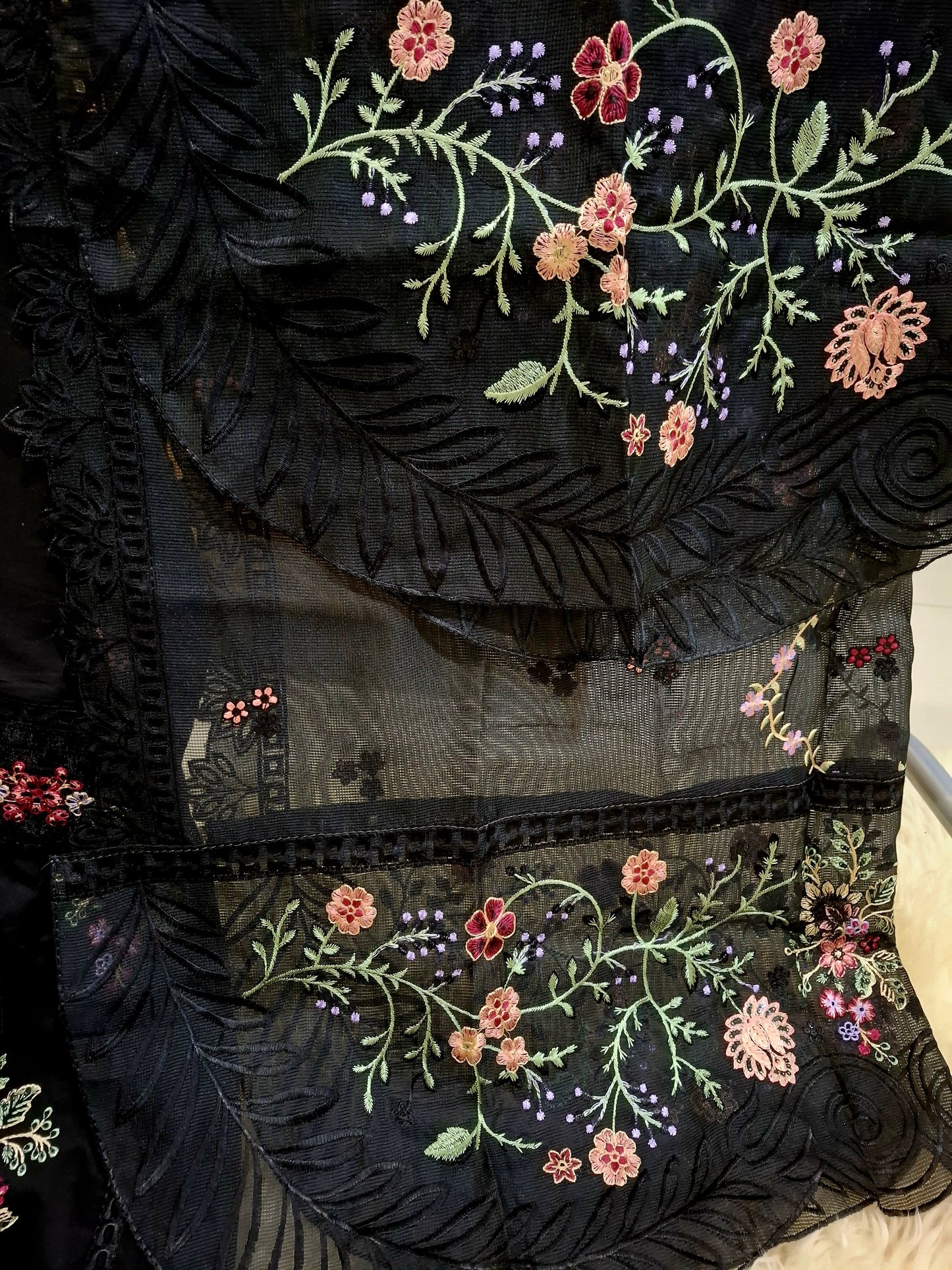 3-Piece Lawn Chikankari Suit for Women | Summer Collection