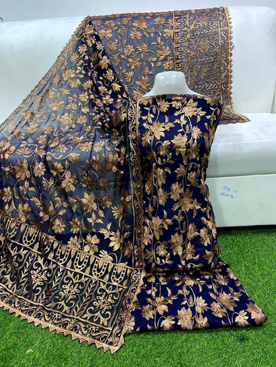 Chiffon unstitched 2pc