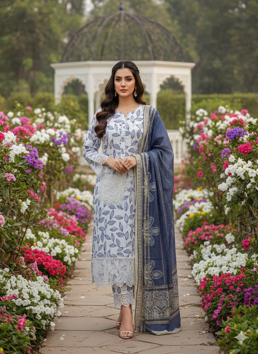 Premium Lawn 3pc Collection | Festive & Casual Wear