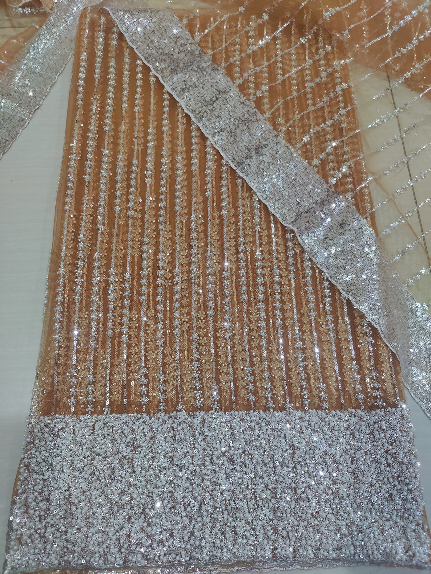 Net 2pc – Unstitched Turkish Cutdana Collection - 2