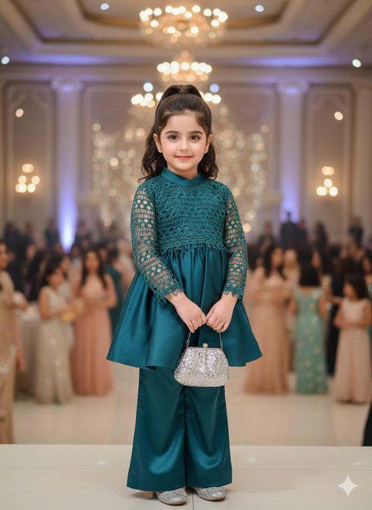 Karoshia kids unstitched suit