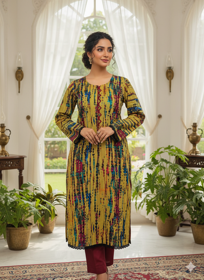 Printed Lawn 2-Piece Set | Soft Fabric & Trendy Look