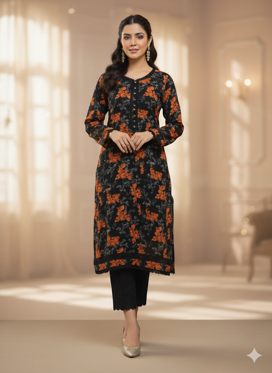 2-Piece Lawn Suit for Women | Lightweight & Stylish