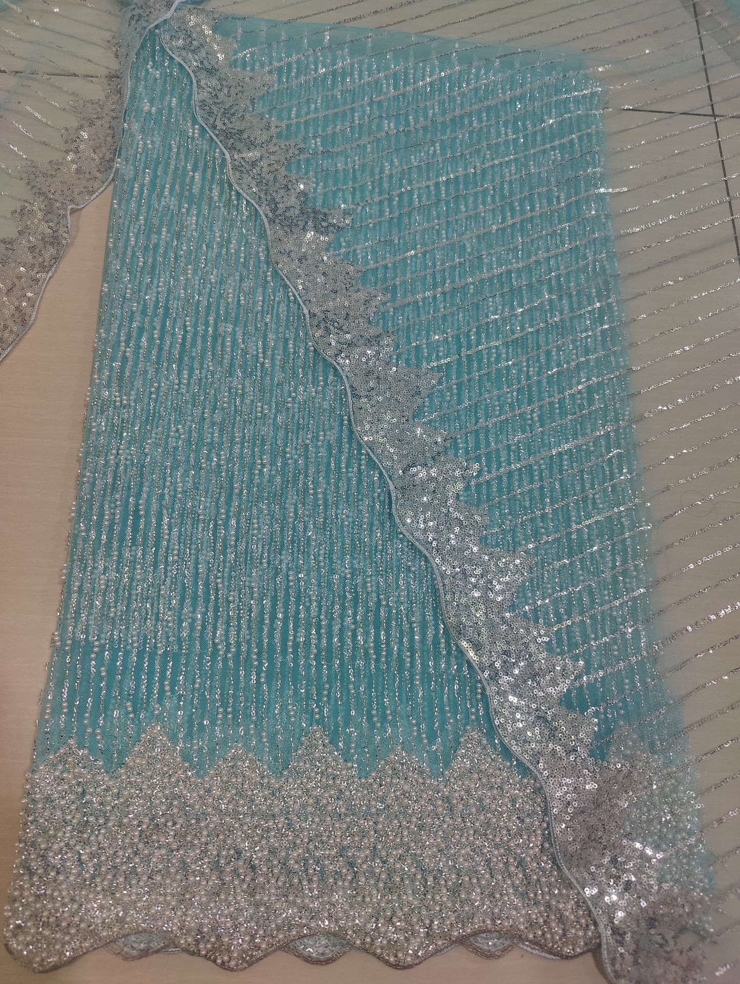 Net 2pc – Unstitched Turkish Cutdana Collection - 8