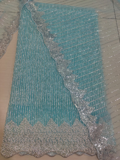 Net 2pc – Unstitched Turkish Cutdana Collection - 8