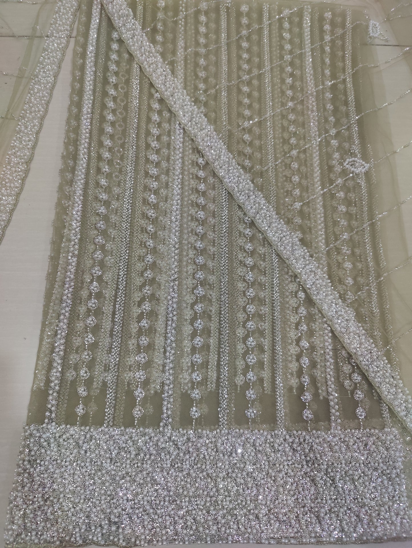 Turkish cutdnaa net unstitched 2pc