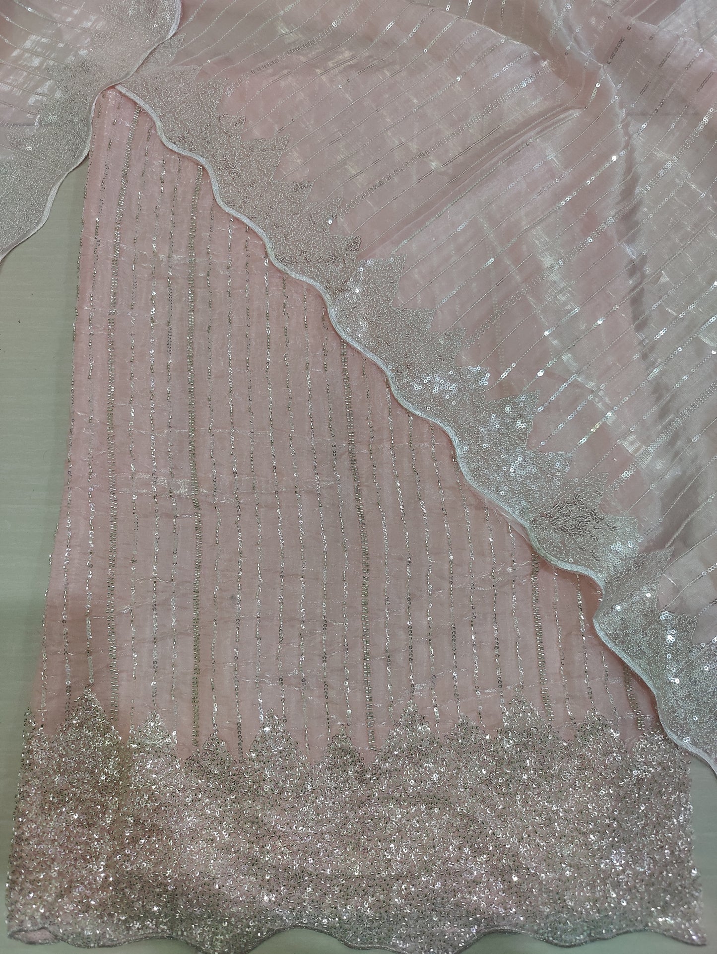 Artisan Silk 2pc – Unstitched Turkish Cutdana Collection - 2