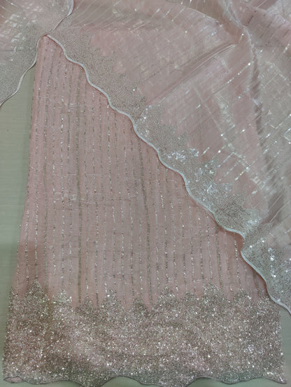 Artisan Silk 2pc – Unstitched Turkish Cutdana Collection - 2