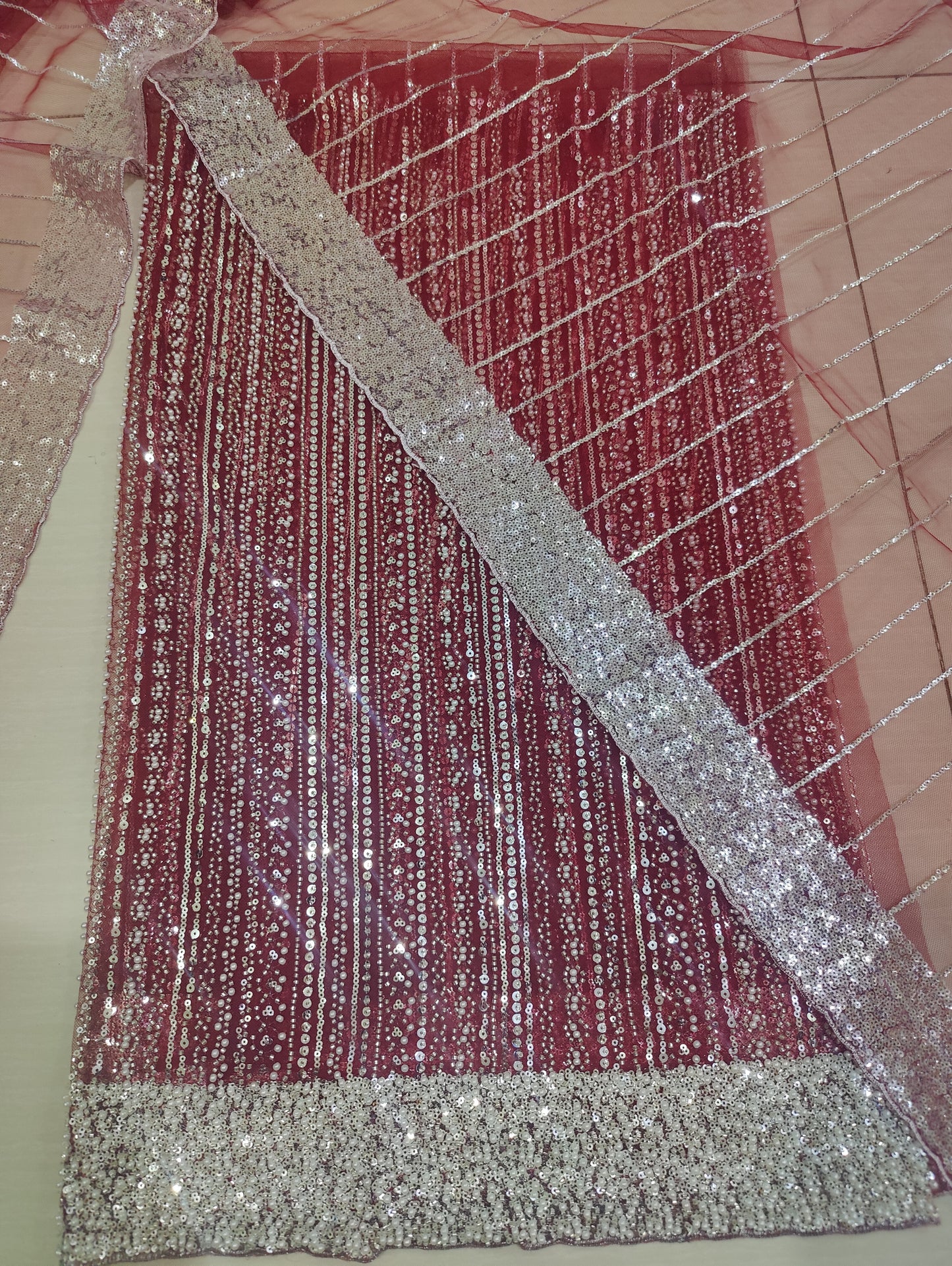 Net 2pc – Unstitched Turkish Cutdana Collection