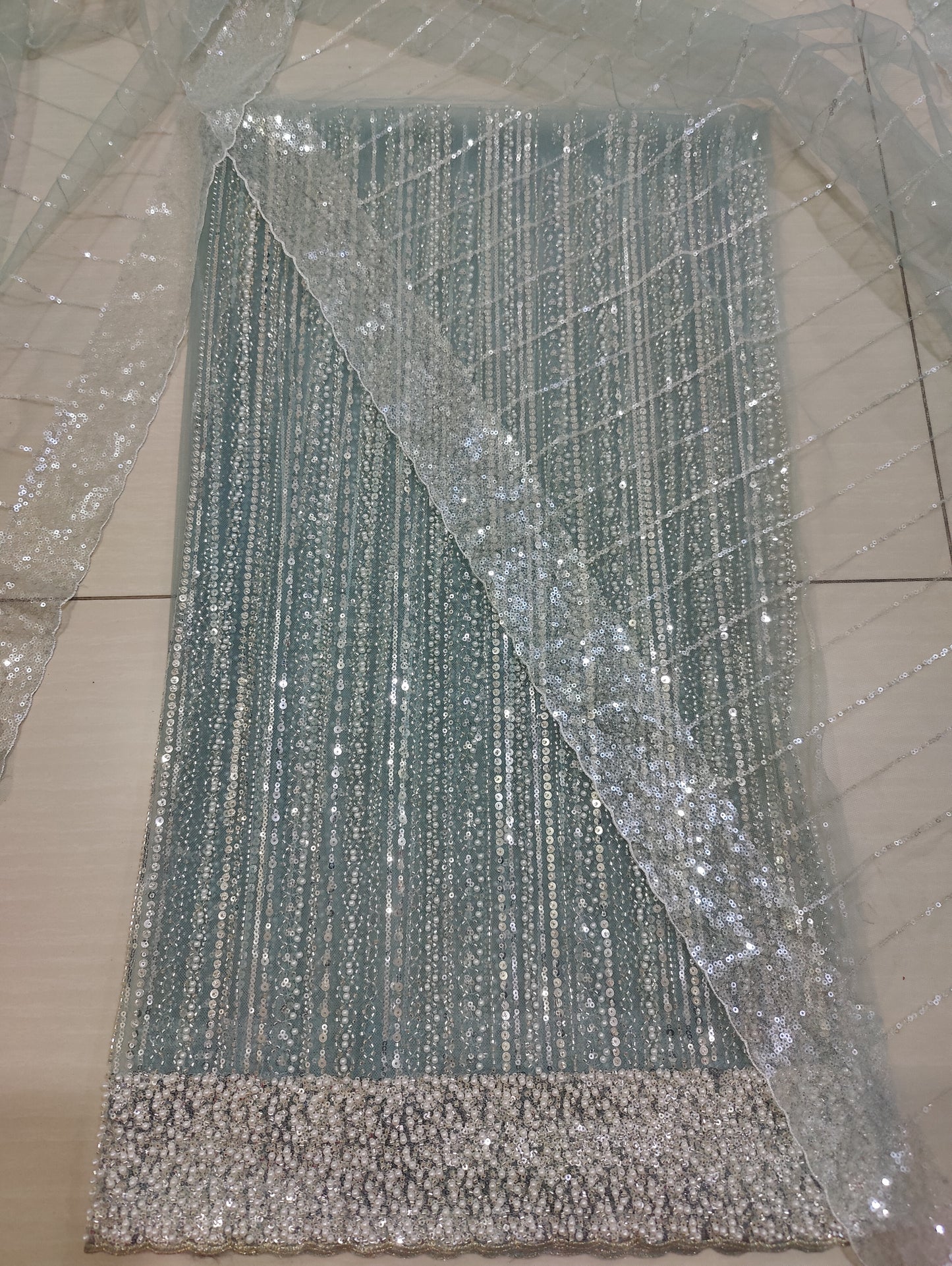 Net 2pc – Unstitched Turkish Cutdana Collection