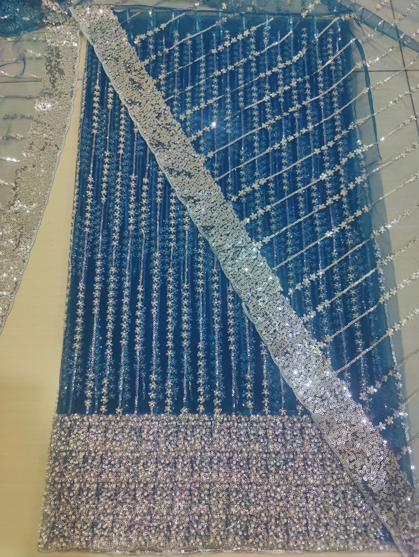 Net 2pc – Unstitched Turkish Cutdana Collection - 2