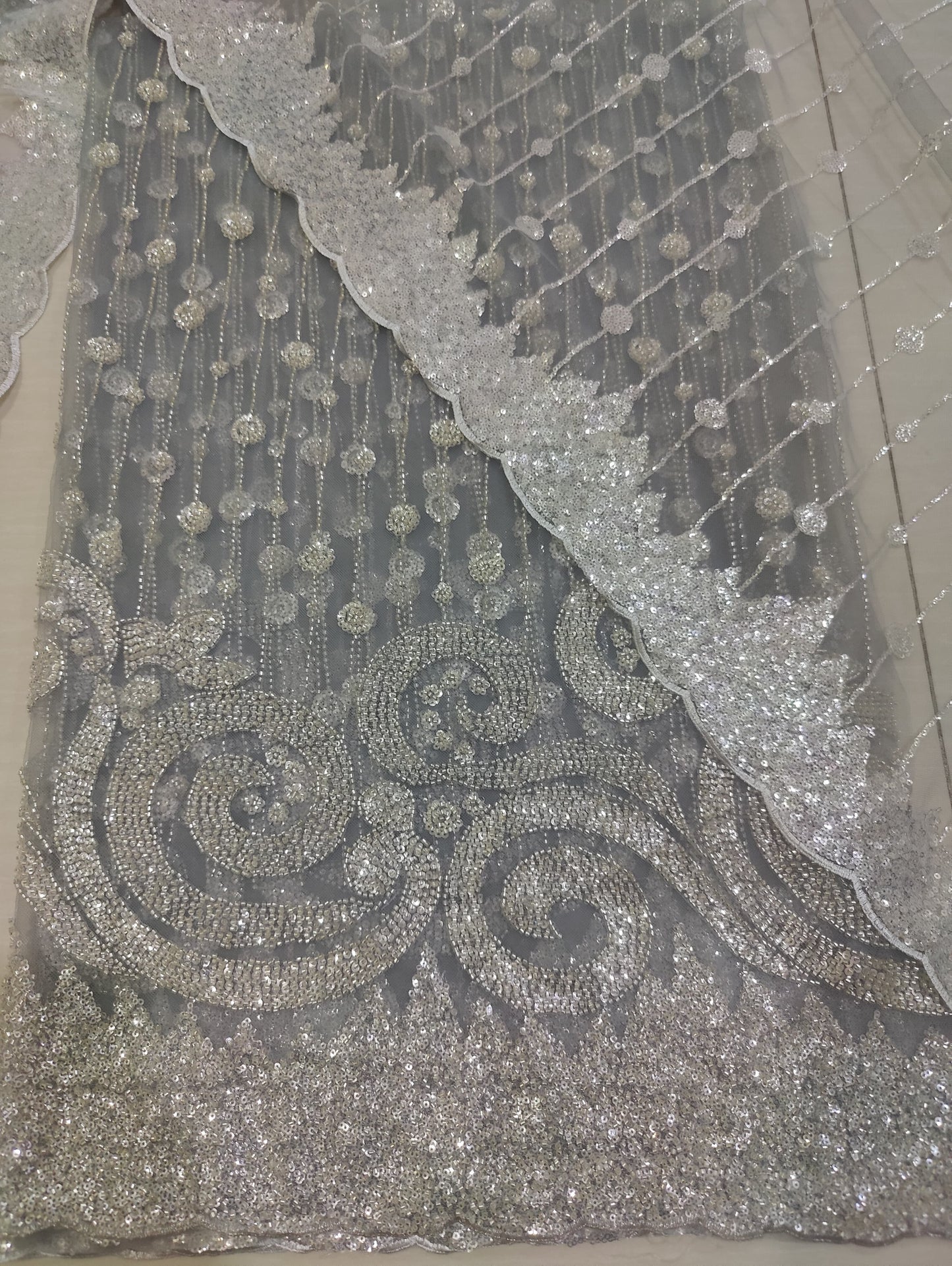 Net 2pc – Unstitched Turkish Cutdana Collection - 5