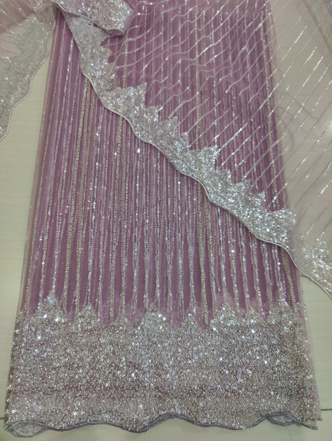 Net 2pc – Unstitched Turkish Cutdana Collection - 4