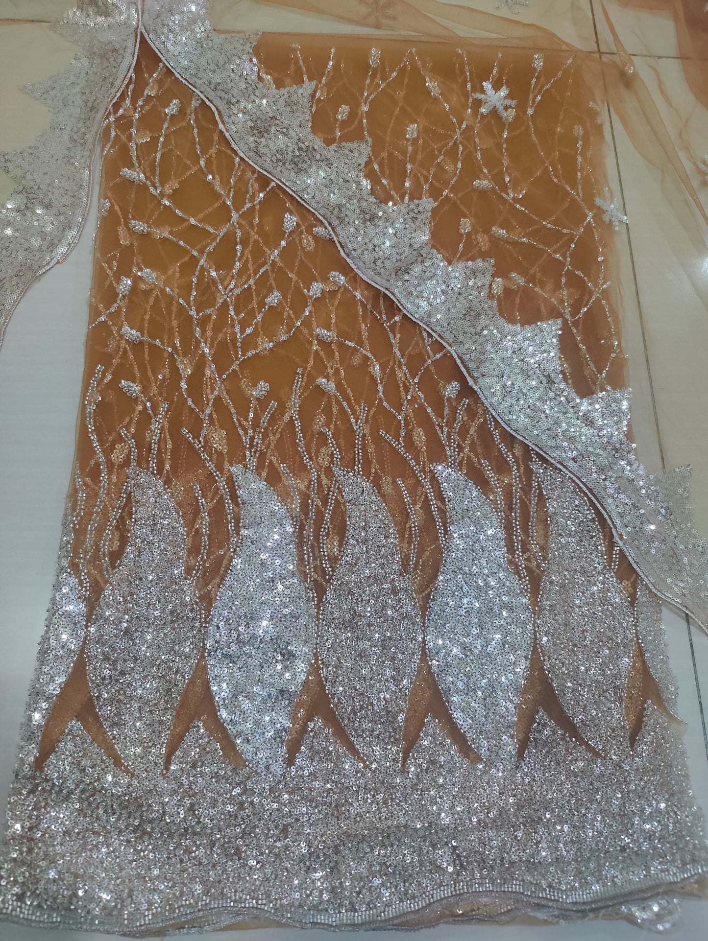 Net 2pc – Unstitched Turkish Cutdana Collection - 6