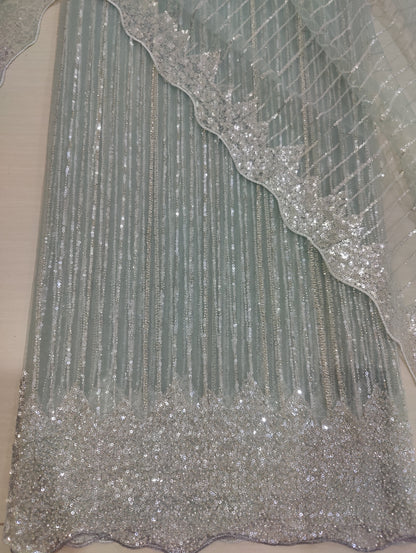 Net 2pc – Unstitched Turkish Cutdana Collection - 4