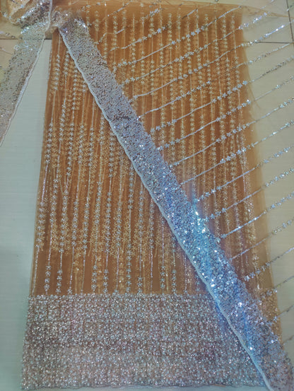 Net 2pc – Unstitched Turkish Cutdana Collection - 2